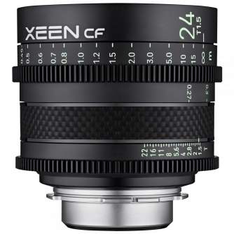 CINEMA Video Lences - Samyang Xeen Cine Prime Lens CF 24mm E-Mount - quick order from manufacturer