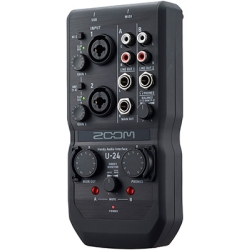 Audio Mikserpulti - Zoom U-24 Handy Audio Interface USB - ātri pasūtīt no ražotāja