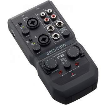 Audio Mikserpulti - Zoom U-24 Handy Audio Interface USB - ātri pasūtīt no ražotāja