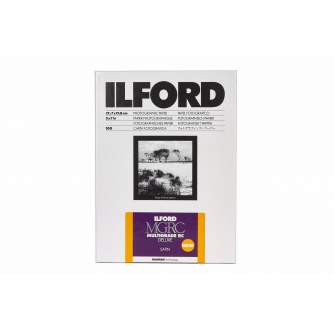 Foto papīrs - Ilford Photo ILFORD MULTIGRADE RC DELUXE SATIN 12.7x17.8cm 100 - ātri pasūtīt no ražotāja