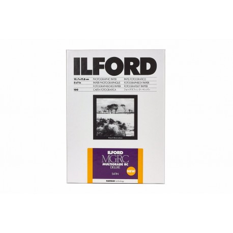 Foto papīrs - Ilford Photo ILFORD MULTIGRADE RC DELUXE SATIN 10x15cm 100 - ātri pasūtīt no ražotāja