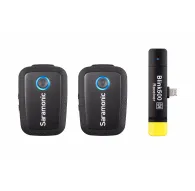 Wireless Lavalier Microphones - SARAMONIC BLINK 500 B4 (TX+TX+RX DI) 2 TO 1 - 2,4 GHZ WIRELSS SYSTEM FOR IPHONE - quick order from manufacturerWireless Lavalier Microphones - SARAMONIC BLINK 500 B4 (TX+TX+RX DI) 2 TO 1 - 2,4 GHZ WIRELSS SYSTEM FOR IPHONE - quick order from manufacturer