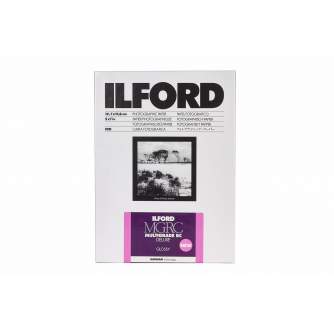 Foto papīrs - Ilford Photo ILFORD MULTIGRADE RC DELUXE GLOSSY 4x5in 25 (Bx) - ātri pasūtīt no ražotāja