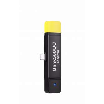 Bezvadu piespraužamie mikrofoni - Saramonic Blink 500 RX UC Wireless Receiver USB-C Android & iPhone 15 - ātri pasūtīt no ražotāja