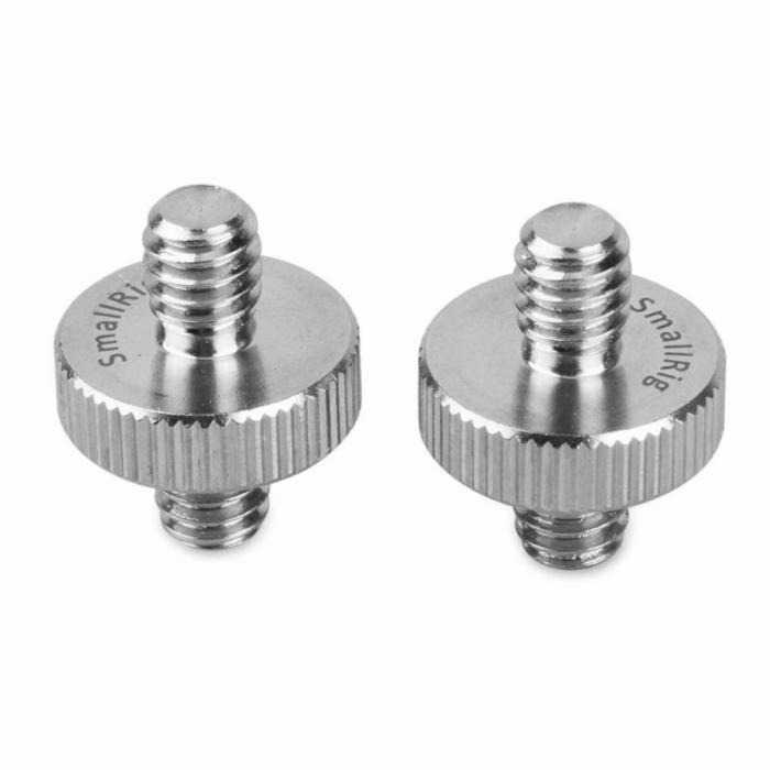 Accessories for rigs - SmallRig 828 Double Head Stud met 1/4" to 1/4" Schroefdraad 828 - buy today in store and with delivery