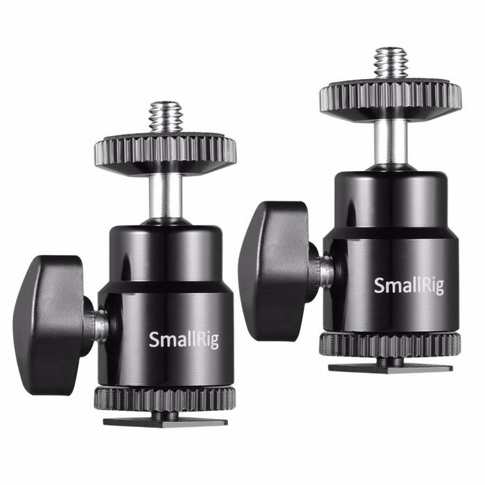 Accessories for rigs - SmallRig 2059 1/4" Camera Hot shoe Mount met Extra 1/4" Schroef (2 stuks) 2059 - quick order from manufacturer