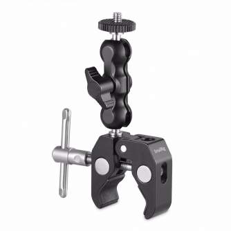 Аксессуары для плечевых упоров - SmallRig 2164 Multi Functionele Krabvormige Klem met Balhoofd Magic Arm - быстрый заказ от производителя Лучший выбор профессионалов