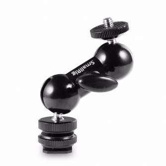 Rigu aksesuāri - SmallRig Cool-Ballhead-V1 Multi-function Double BallHead w/ shoe mount &amp 1/4inch screw (1135) - быстрый зака