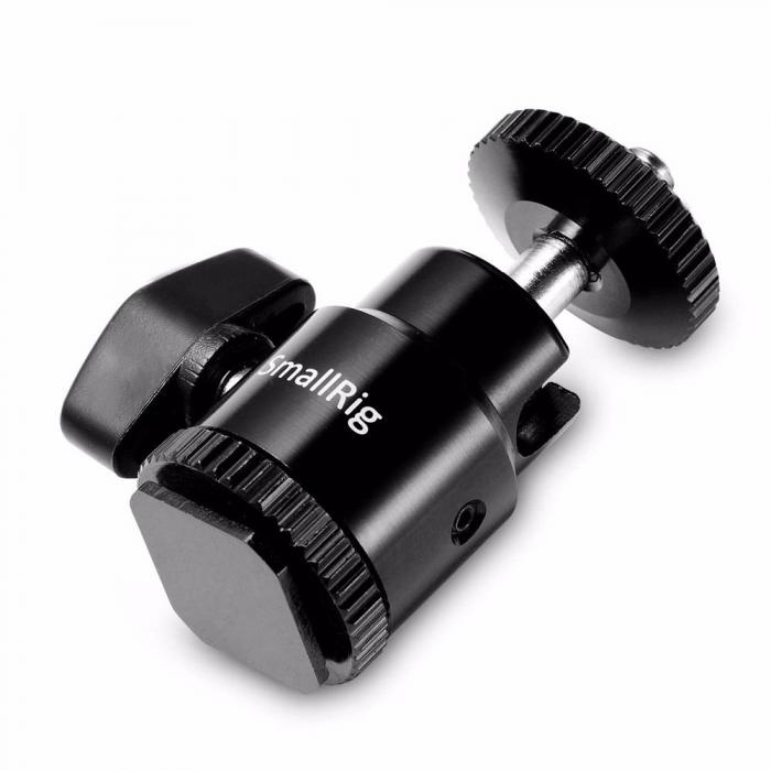 Accessories for rigs - SmallRig 761 Cold shoe mount - Ballhead 1/4" screw - buy today in store and with delivery