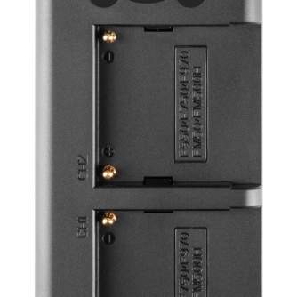 Chargers for Camera Batteries - Newell DL-USB-C dual channel charger for NP-F550/770/970 - buy today in store and with delivery