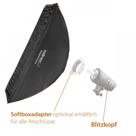 Walimex pro Studio Line Striplight Softbox QA 40x120cm
