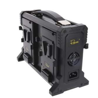 V-Mount аккумуляторы - Rolux Battery Charger RL-4KS for 4 x V-Mount Battery - быстрый заказ от производителя