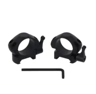 Rifle Scopes - Konus Quick Release Mounting Rings 25,4 mm Low - quick order from manufacturerRifle Scopes - Konus Quick Release Mounting Rings 25,4 mm Low - quick order from manufacturer