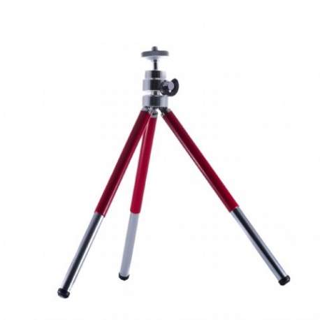 Mini Tripods - Mini Table Tripod Red 73-200mm Triggertrap 189012 - quick order from manufacturer