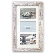 Photo Frames - Zep Photo Frame V23106 Nelson 6 3Q White Wash for 3 Photos - quick order from manufacturerPhoto Frames - Zep Photo Frame V23106 Nelson 6 3Q White Wash for 3 Photos - quick order from manufacturer
