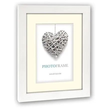 Zep Photo Frame V32234 Regent 4 White 15x20 / 20x30 cm