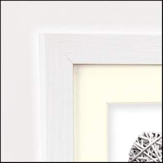 Photo Frames - Zep Photo Frame V32304 Regent 4 White 20x20 / 30x30 cm - quick order from manufacturer