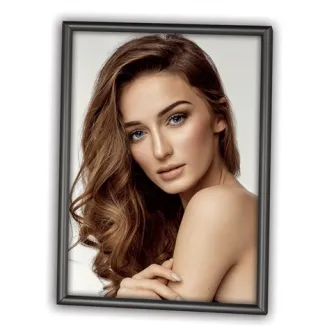 Photo Frames - Zep Photo Frame BN115 Black Metal 13x18 cm - quick order from manufacturer