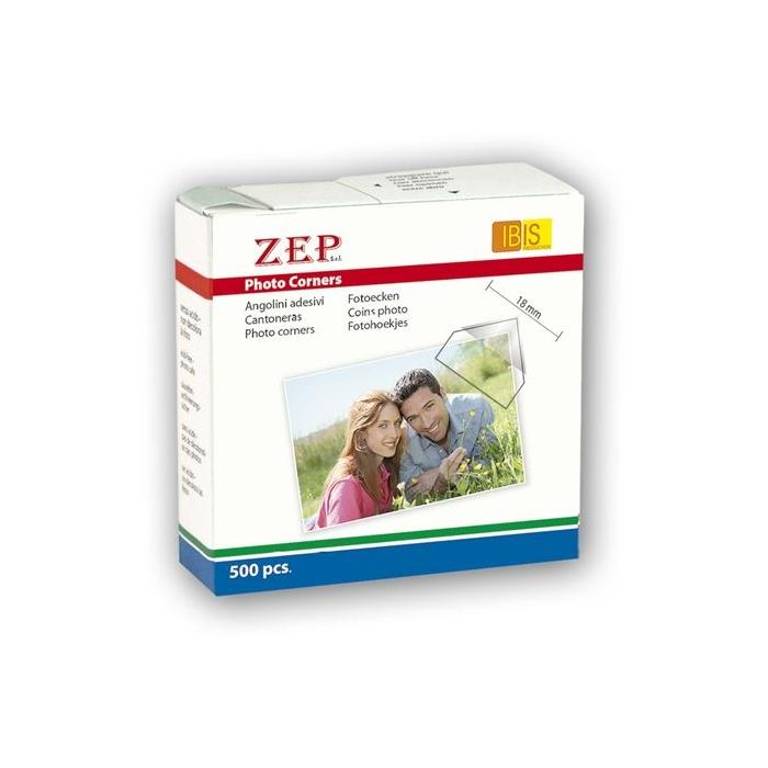 Фотоальбомы - Zep Photo Corners Self-adhesive CR500 500 Pcs 15x15 mm - быстрый заказ от производителя