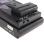On-camera LED light - Falcon Eyes Bi-Color LED Lamp Set T6 incl. Battery - quick order from manufacturer