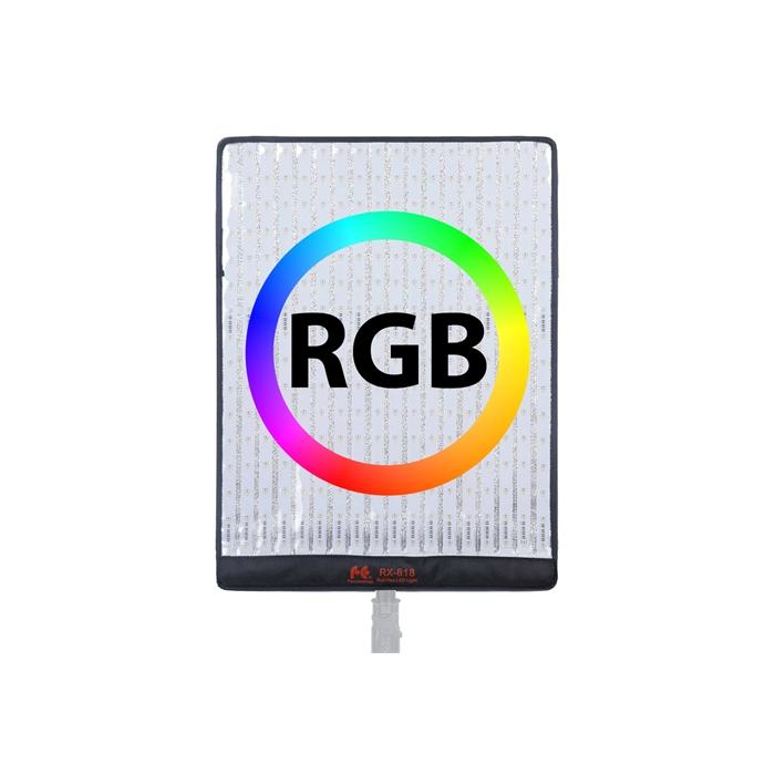 Light Panels - Falcon Eyes Flexibel RGB LED Paneel RX-818-K1 61x46 cm - quick order from manufacturer