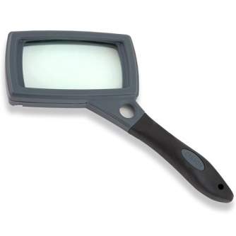 Увеличительные стекла/лупы - Carson Handheld Magnifier with Rubber Grip 2,5x85mm - быстрый заказ от производителя