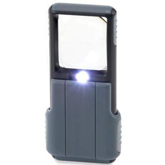 Palielināmie stikli - Carson Pop-Up Pocket Magnifier with LED 5x40mm - perc šodien veikalā un ar piegādi