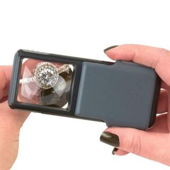Magnifying Glasses - Carson Pop-Up Pocket Magnifier with LED 5x40mm - buy today in store and with delivery