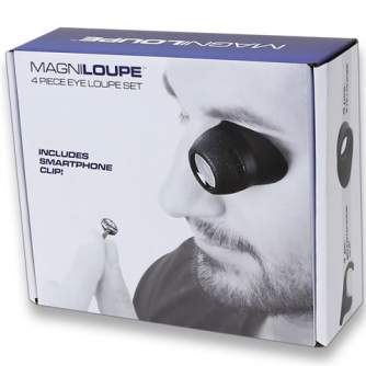 Magnifying Glasses - Carson Jewelers Loupe Set with Smartphone Adapter - quick order from manufacturer