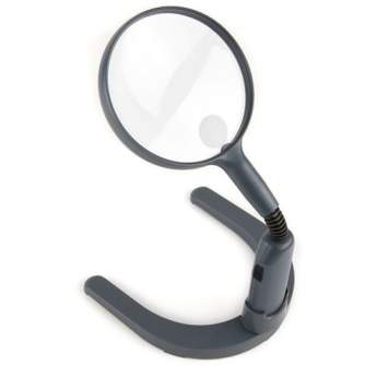 Magnifying Glasses - Carson Flexible Stand Magnifier with LED 2x110mm - buy today in store and with delivery