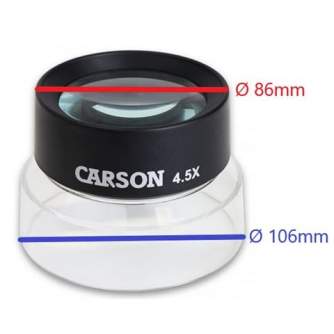Увеличительные стекла/лупы - Carson Standing Loupe 4,5x75mm - быстрый заказ от производителя