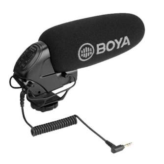 Videokameru mikrofoni - Boya Video Camera Shotgun Microphone BY-BM3032 - ātri pasūtīt no ražotāja