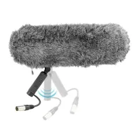 Accessories for microphones - Boya Windshield with Anti Shock Microphone Mount BY-WS1000 - quick order from manufacturerAccessories for microphones - Boya Windshield with Anti Shock Microphone Mount BY-WS1000 - quick order from manufacturer