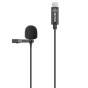 Больше не производится - Boya Clip-on Lavalier Microphone BY-M3 for USB-C Android & iPhone 15