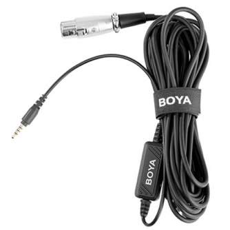 Audio cables, adapters - Boya adapter cable BY-BCA6 XLR - 3.5mm TRS BY-BCA6 - buy today in store and with delivery
