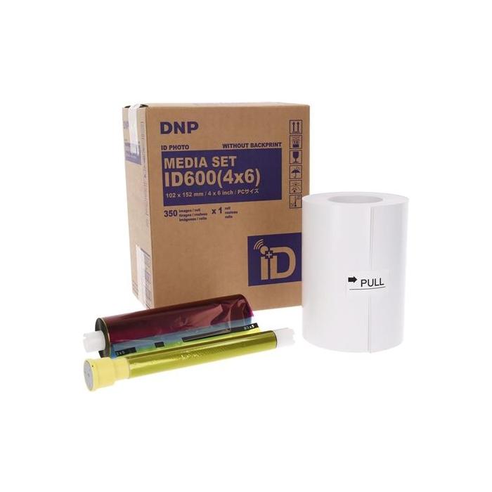 Fotopapīrs printeriem - DNP ID Photo Media 1 Roll а 350 Prints 10x15 for ID600 - ātri pasūtīt no ražotāja