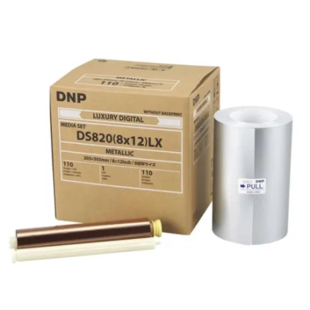 DNP Paper Metallic 1 Roll with 110 prints 20x30 for DS820