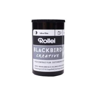 Фото плёнки - Rollei Blackbird b&w 35mm 36 exposures - быстрый заказ от производителя
