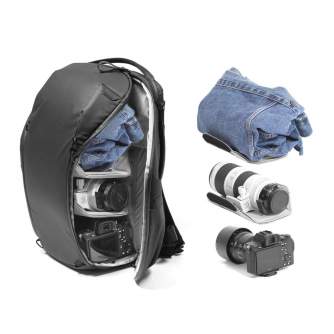 Mugursomas - Peak Design Everyday Backpack Zip V2 20L, black - ātri pasūtīt no ražotāja