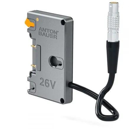 Anton Bauer 26V Gold Mount Plus with LEMO Connection