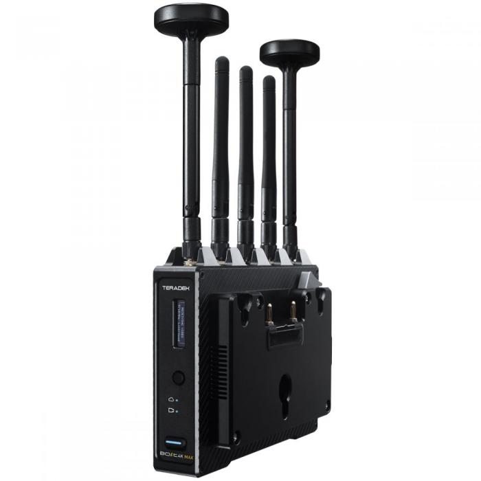 Bezvadu video pārraidītāji - Teradek Bolt 4K MAX Wireless RX V-Mount - ātri pasūtīt no ražotāja