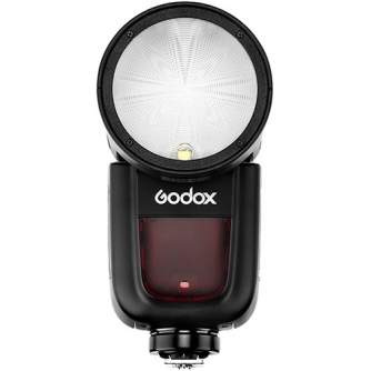 Zibspuldzes - Godox V1 round head flash Nikon - perc šodien veikalā un ar piegādi
