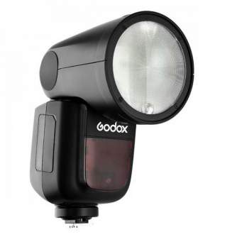 Вспышки на камеру - Godox V1 round head flash Nikon - купить сегодня в магазине и с доставкой