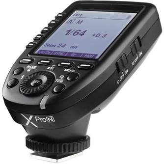 Radio palaidēji - Godox XPro N TTL Wireless Flash Trigger for Nikon Cameras - perc šodien veikalā un ar piegādi