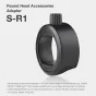 Acessories for flashes - Godox Round Head Accessory Adapter S R1 S R1 - buy today in Master Foto store and with delivery