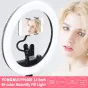 Ring Light - YongNuo YN408 LED dimmable bi-color LED ring light with smartphone holder - - quick order from manufacturer
