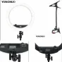 Ring Light - YongNuo YN408 LED dimmable bi-color LED ring light with smartphone holder - - quick order from manufacturer
