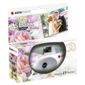 Filmu kameras - Agfaphoto Agfa LeBox 400 27 Wedding Flash - perc šodien veikalā un ar piegādi