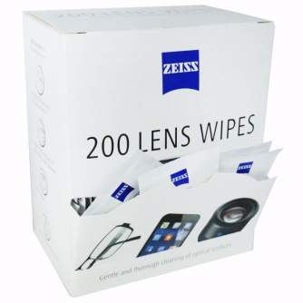 Foto kameras tīrīšana - ZEISS PRE-MOISTENED CLEANING CLOTHS 2203-468 - ātri pasūtīt no ražotāja