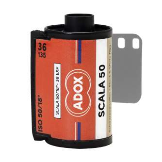 Фото плёнки - Adox Scala 50 35mm 36 exposures - купить сегодня в магазине и с доставкой